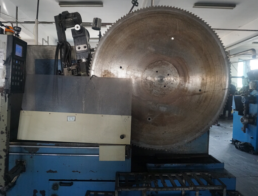 大型圓鋸片一米直徑切割擠壓鋁棒1000*6.0*60T